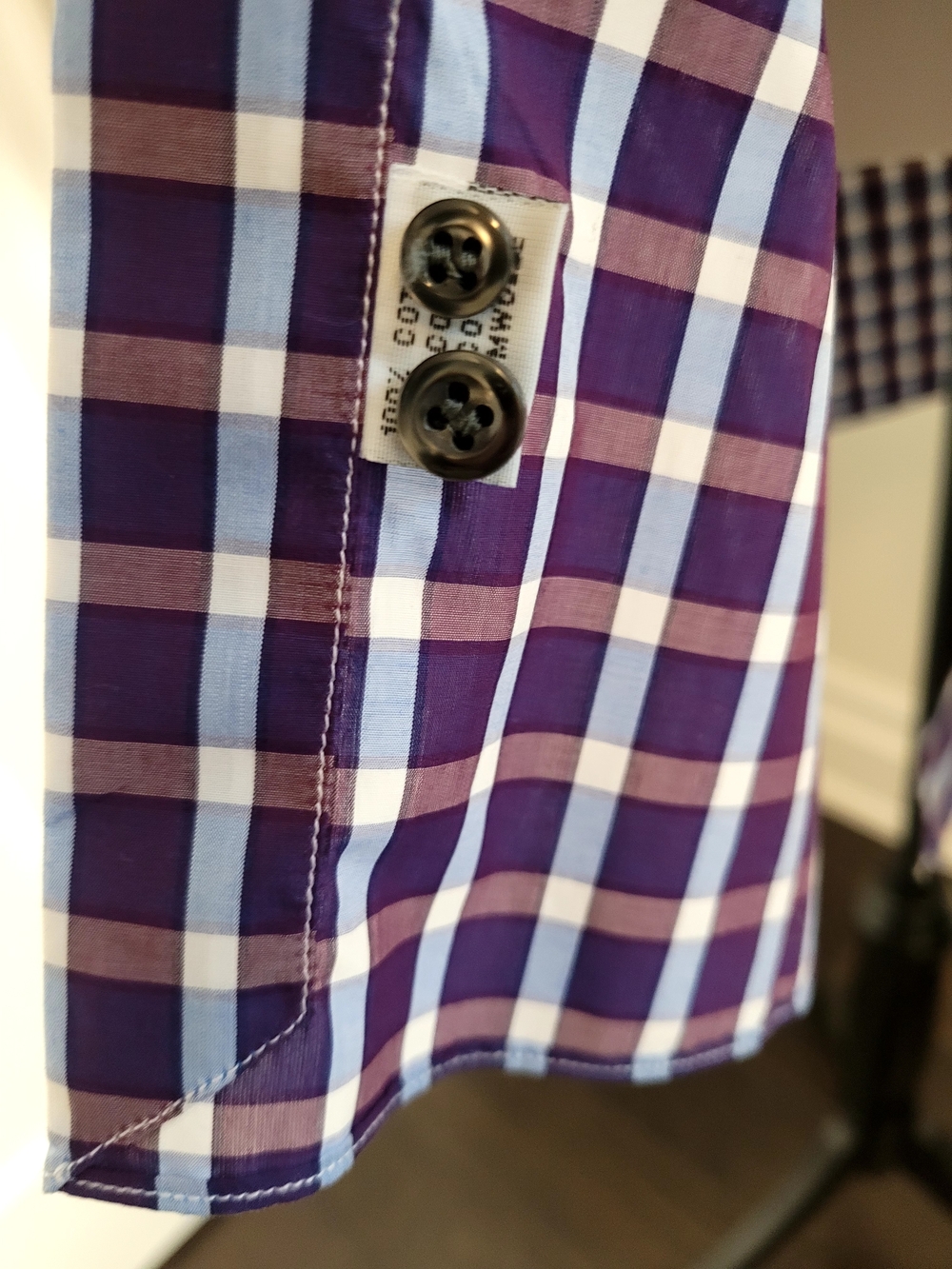 New Culturata Men's Dress Shirt. Made In Italy 100% Cotton Sz 16.5 - Picture 5 of 10